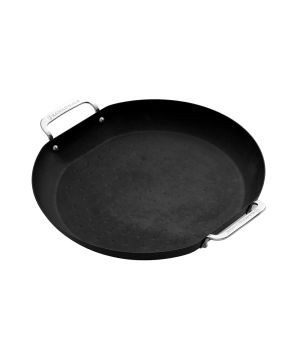 karbon steel paella pan kamado joe